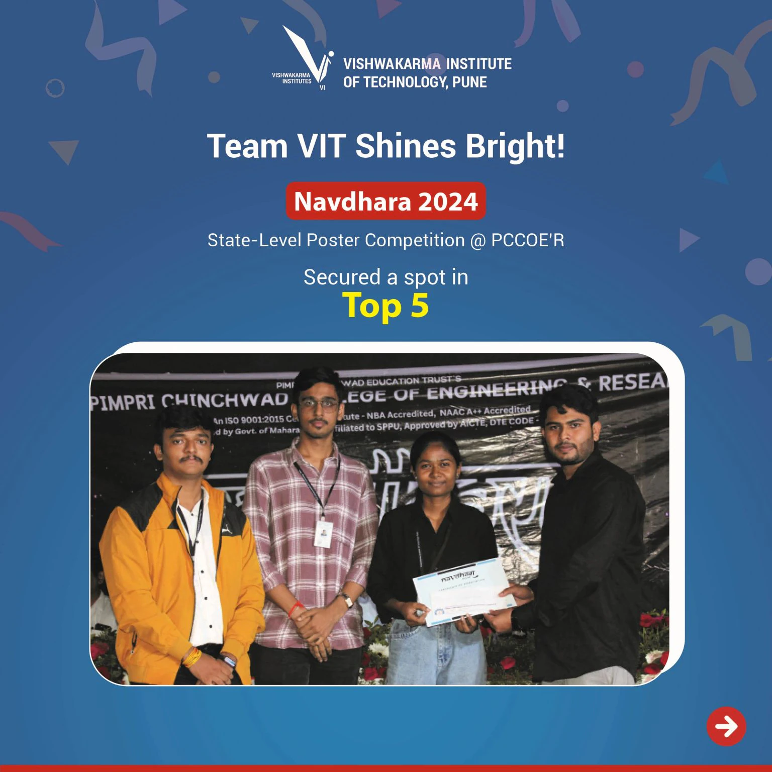 Official Navdhara competition post